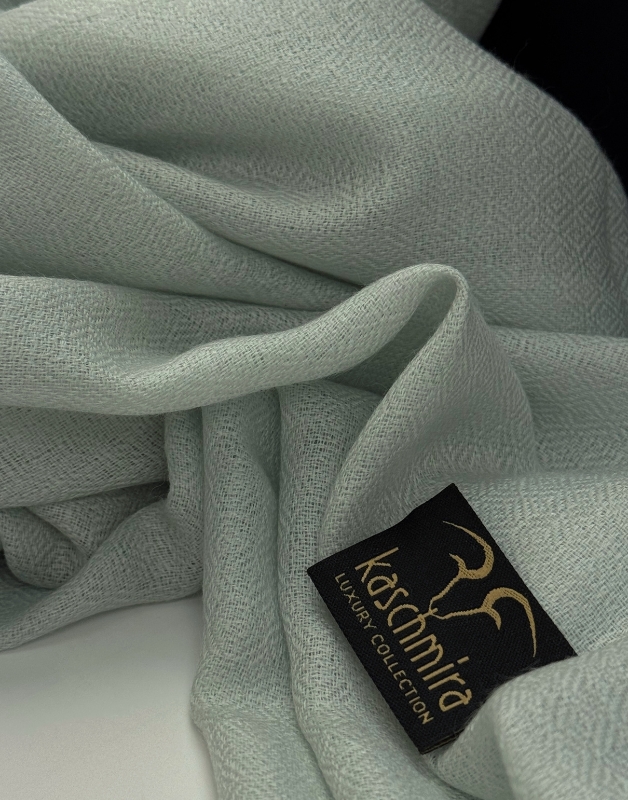 Toller Merino-Schal in hell-mint 4