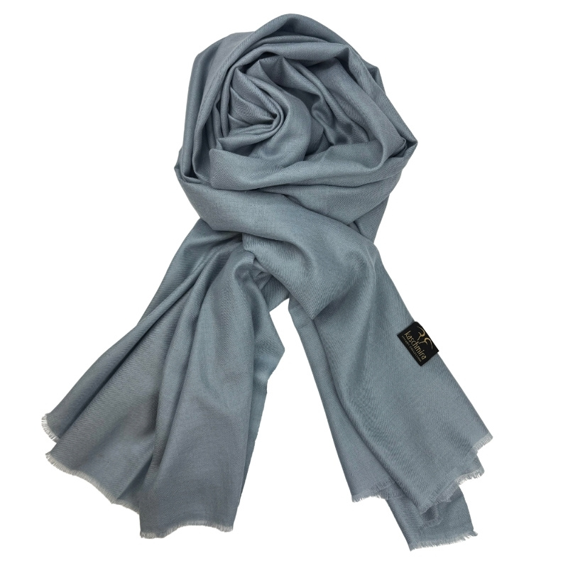 Kaschmirschal mint/grau