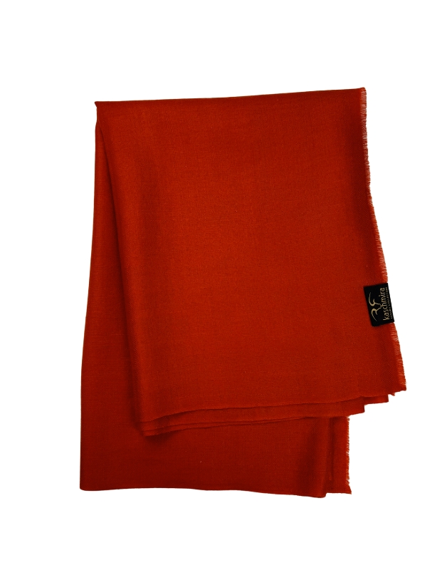 Toller Kaschmirschal in orange 2